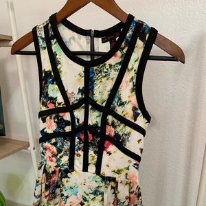 Hi low floral dress